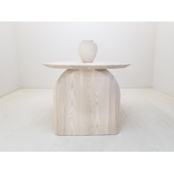 CURV Dining Table - Oval Top, Beveled Edges, Modern Design, Custom Sizing